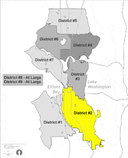 Map of District
