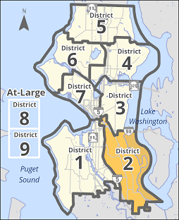 Map of District